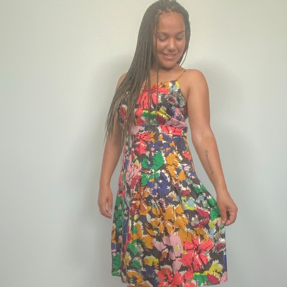 Beautiful JCrew Floral fit and flare dress!